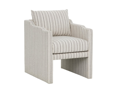 Sunpan Scala Dining Armchair - Gifford Script