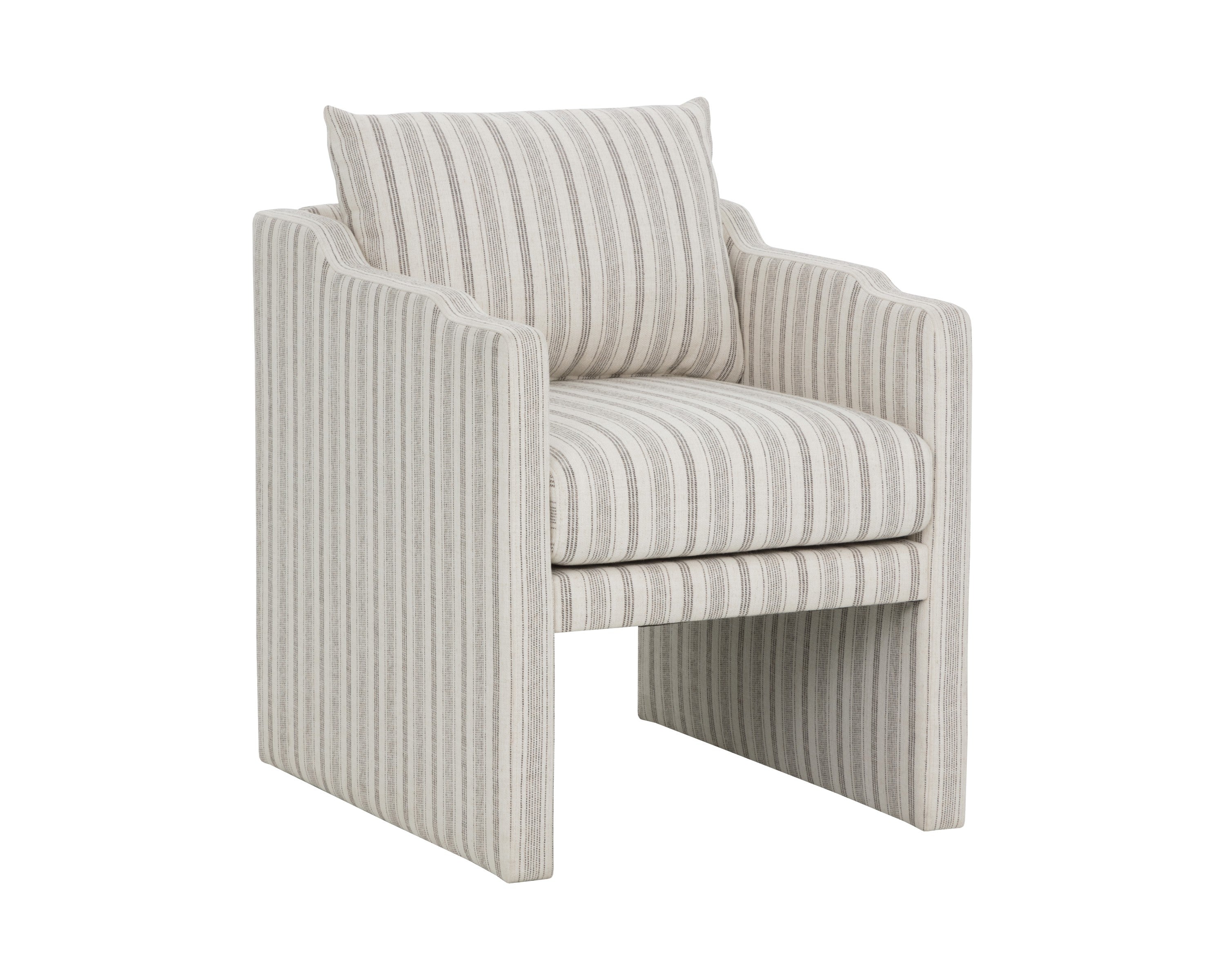 Sunpan Scala Dining Armchair - Gifford Script