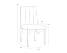 Sunpan Wilbur Dining Chair - Set of 2