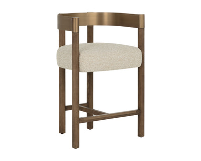 Sunpan Manolo Counter Stool - Santa Cruz Oatmeal