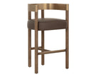 Sunpan Manolo Barstool - Eglinton Espresso
