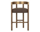 Sunpan Manolo Barstool - Eglinton Espresso