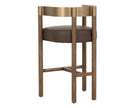 Sunpan Manolo Barstool - Eglinton Espresso