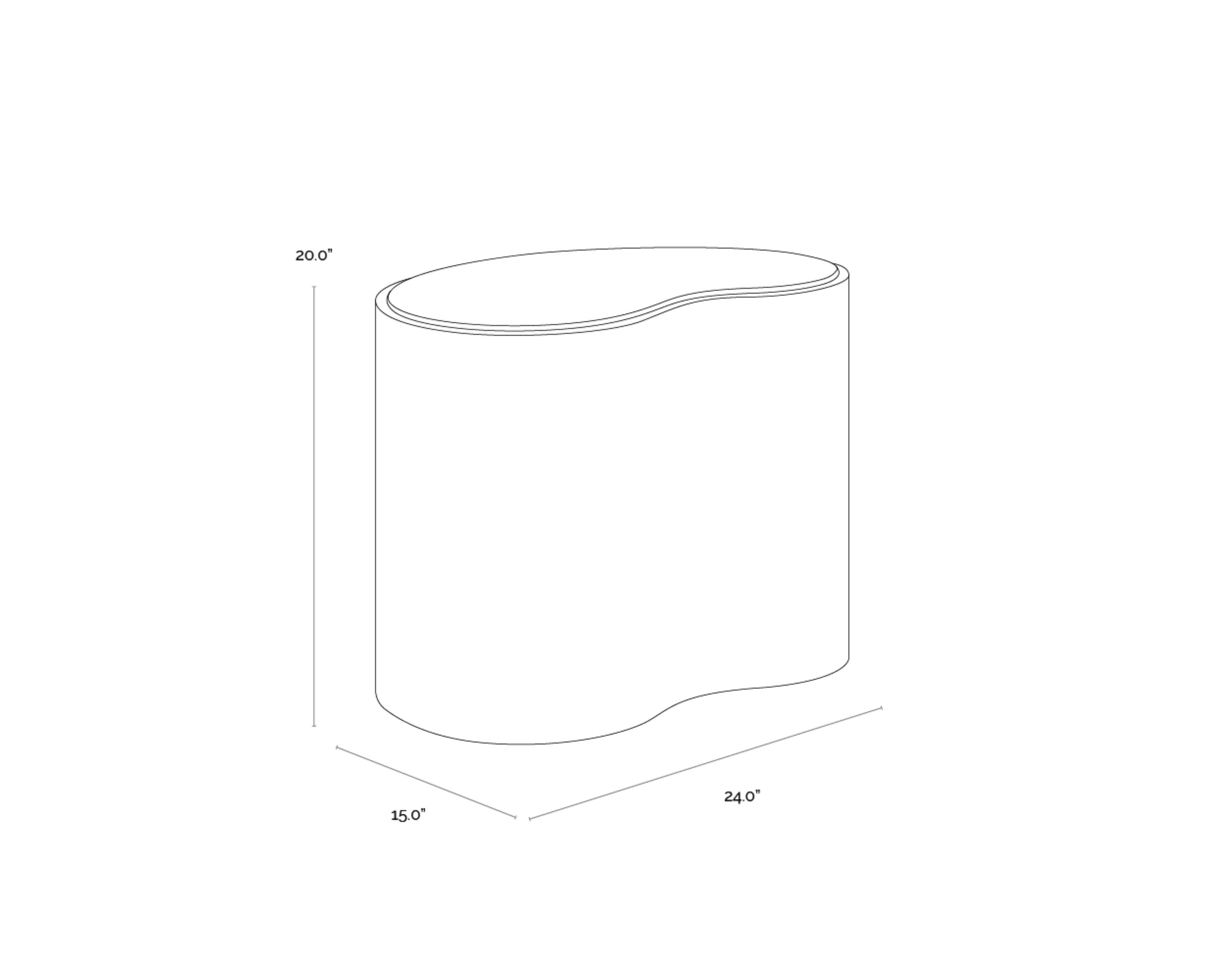 Sunpan Ishiko Coffee Table