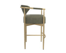 Sunpan Heloise Counter Stool - Bravo Black