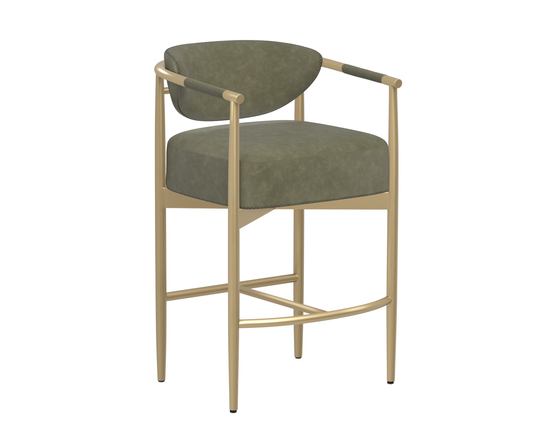 Sunpan Heloise Counter Stool - Bravo Black