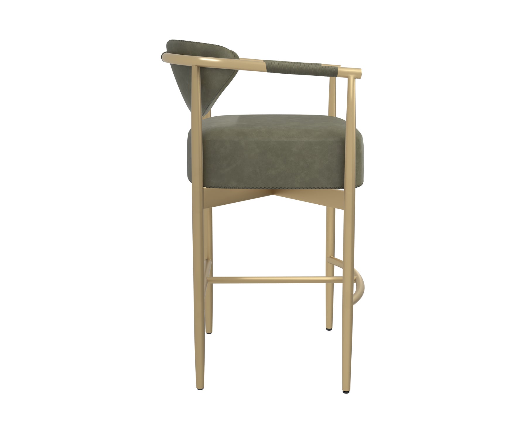 Sunpan Heloise Barstool - Bravo Black