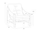 Sunpan Rafferty Lounge Chair