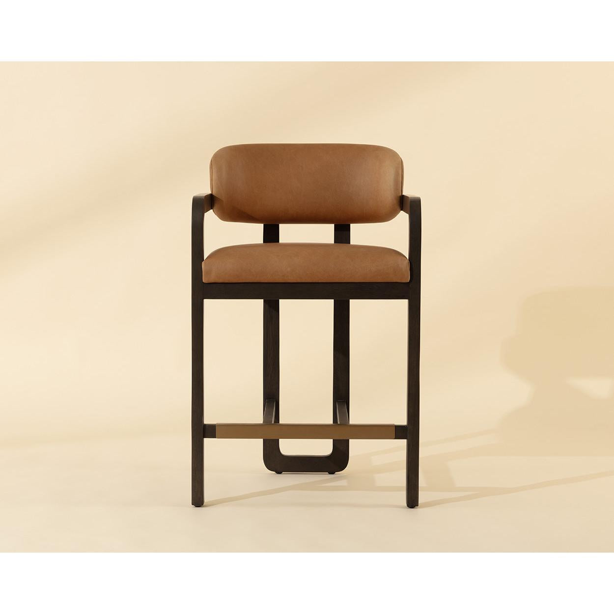 Sunpan Madrone Brown Counter Stool