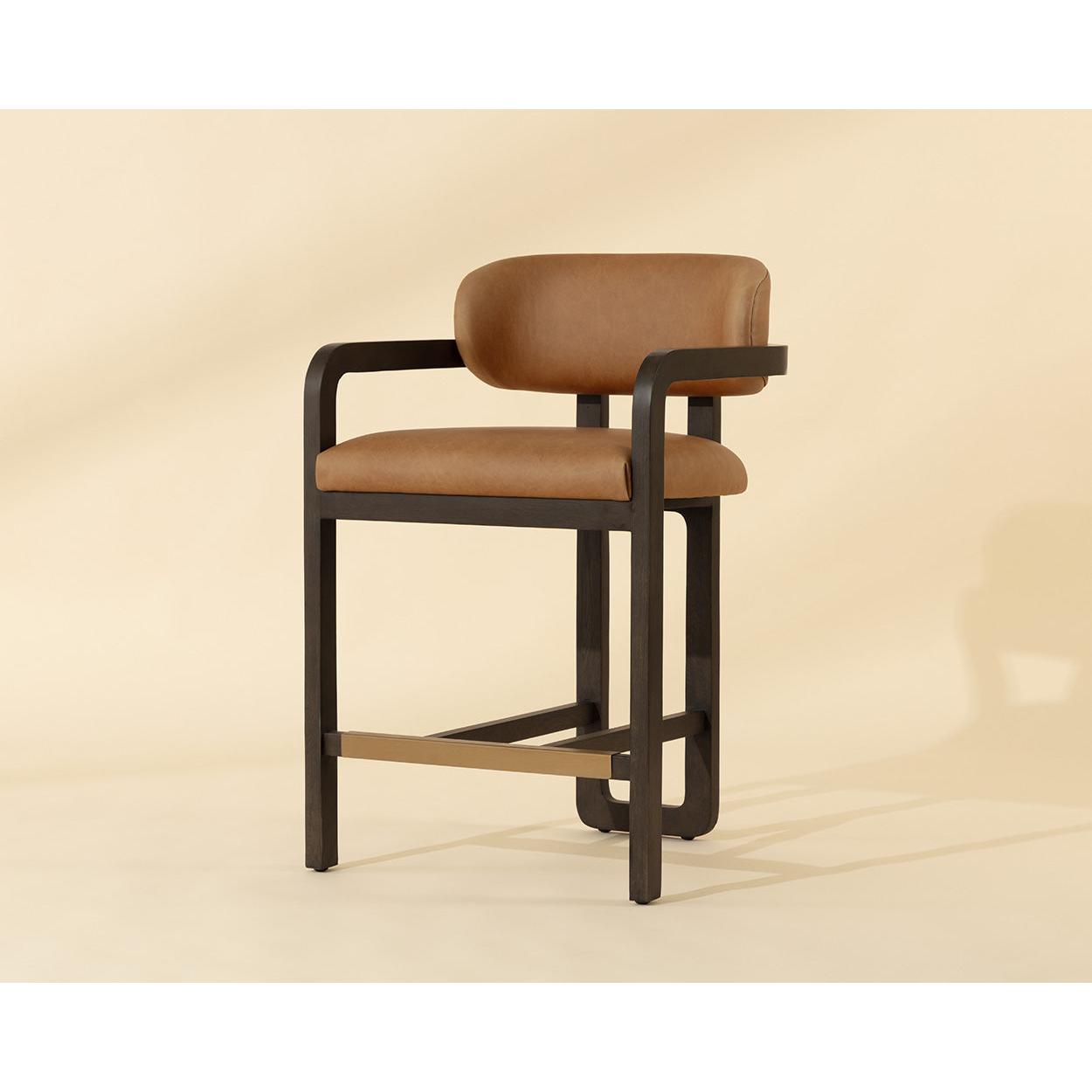 Sunpan Madrone Brown Counter Stool