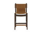 Sunpan Argus Counter Stool - Nubuck Caramel Leather