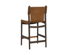 Sunpan Argus Counter Stool - Nubuck Caramel Leather