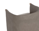 Sunpan Leontine Swivel Lounge Chair - Meg Taupe / Ivanhoe Mineral