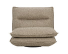 Sunpan Colson Swivel Armless Chair