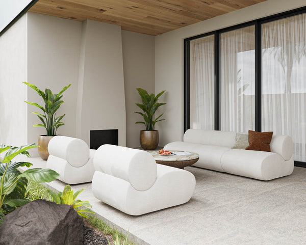 Sunpan Orula Coffee Table - Marble Look