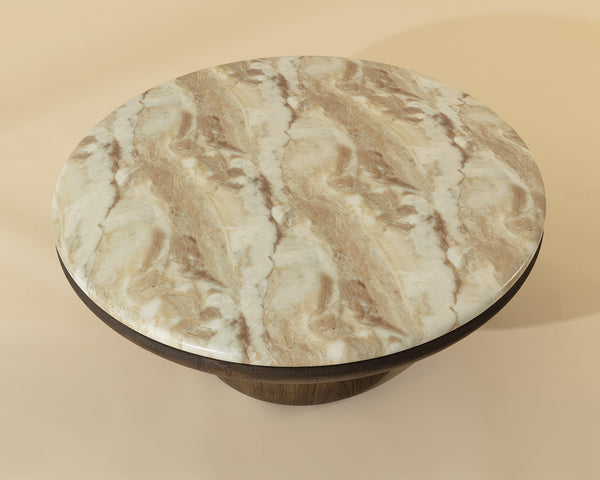 Sunpan Orula Coffee Table - Marble Look