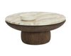 Sunpan Orula Coffee Table - Marble Look - Macchiato