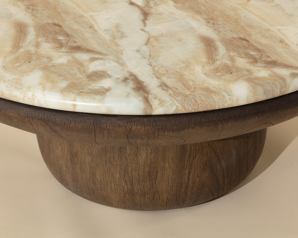 Sunpan Orula Coffee Table - Marble Look