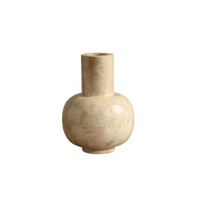 Sunpan Abundance Cream Marble Vase