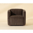 Sunpan Garrison Swivel Lounge Chair, Rika Chocolate