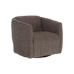 Sunpan Garrison Swivel Lounge Chair, Rika Chocolate