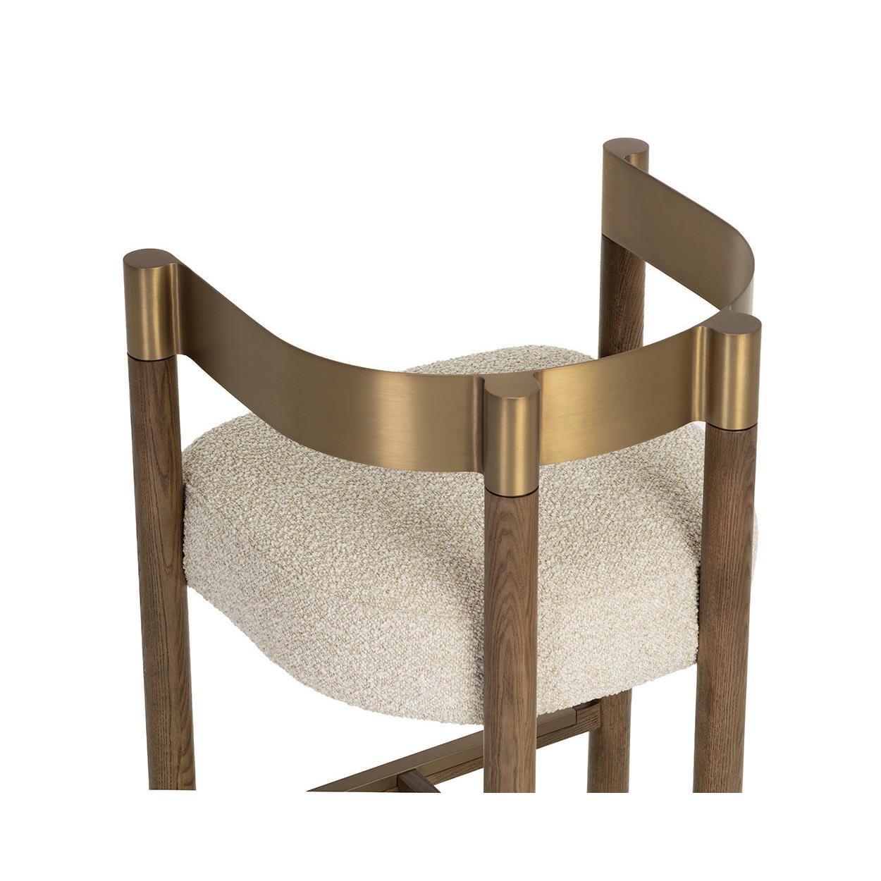 Sunpan Manolo Oatmeal Barstool