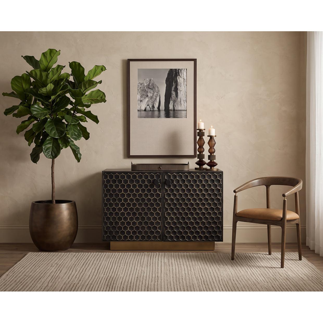Sunpan Bauhaus Candle Holder- Set of 2