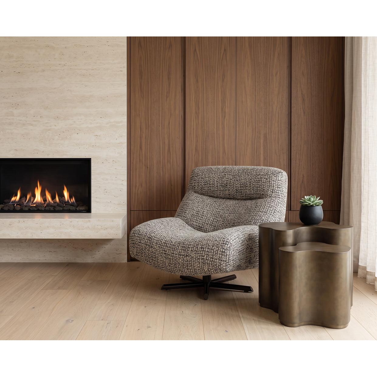Sunpan Nobu Swivel Lounge Chair