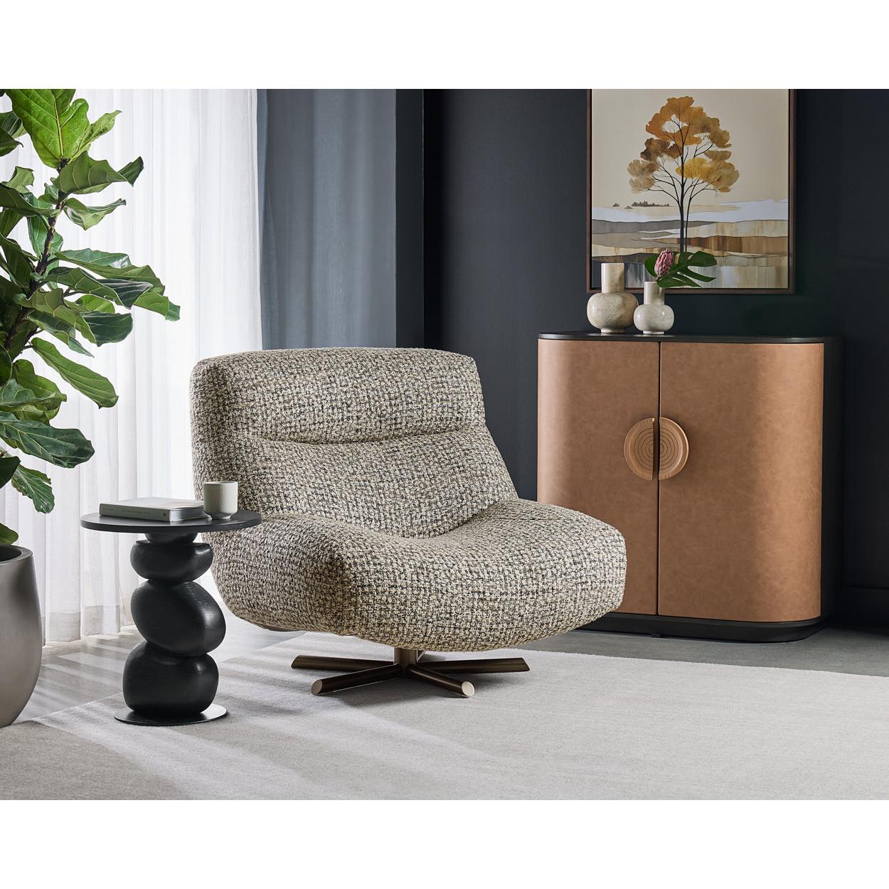 Sunpan Nobu Swivel Lounge Chair