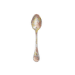 Christofle Jardin d'Eden Silver Plated Gold Accents Dessert Spoon - Rose Gold And Gold Two Golds