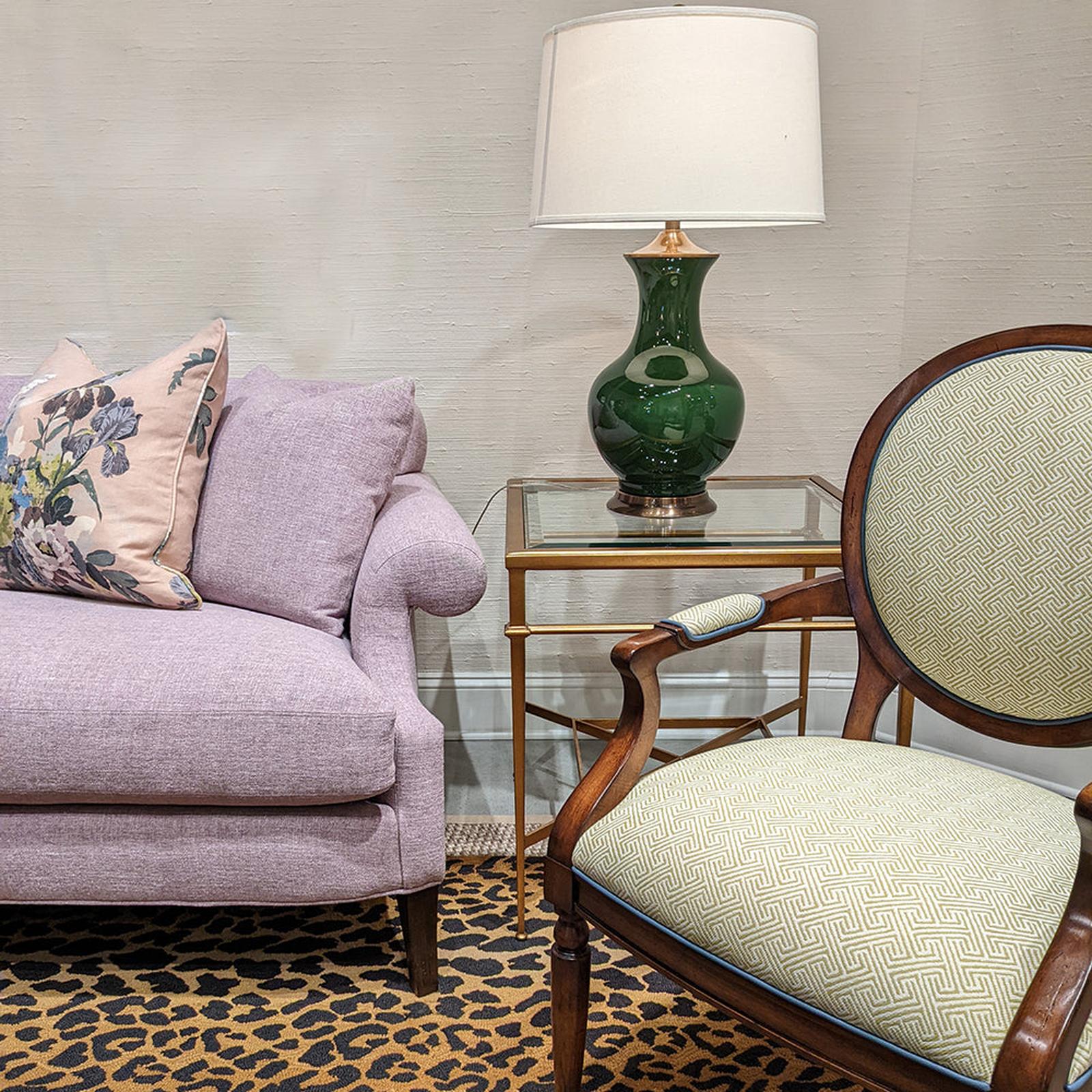 Woodbridge Furniture Madeline Square Lamp Table