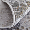 Feizy Waldor 39NDF Modern Abstract in Gray/Silver/Taupe