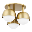 Hudson Valley Lighting Foster 3 Light 18.75 inch Semi Flush Ceiling Light