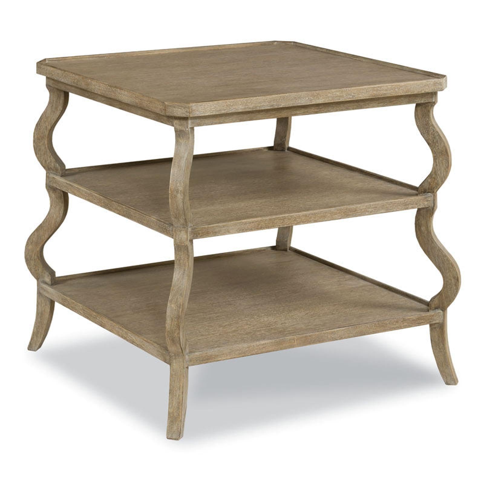 Woodbridge Furniture Vintage Tiered Side Table
