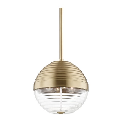 Hudson Valley Lighting Easton 4 Light 14 inch Pendant Ceiling Light Clearance
