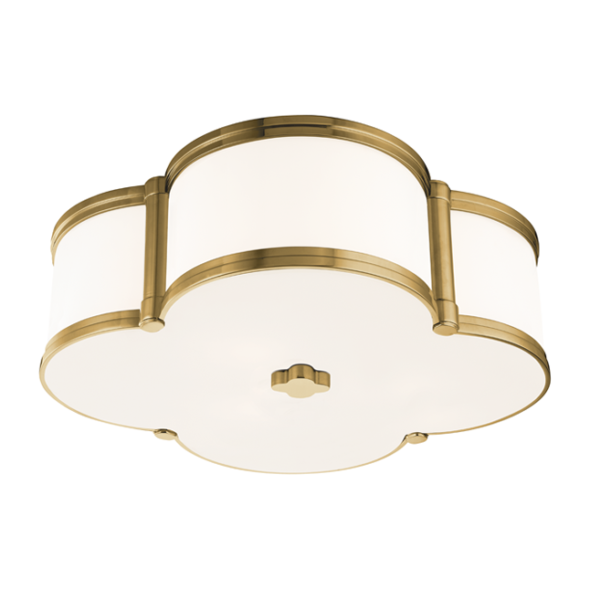 Hudson Valley Lighting Chandler 3 Light 16.75 inch Flush Mount Ceiling Light