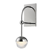 Hudson Valley Lighting Boca 1 Light 4.5 inch Polished Nickel Wall Sconce Wall Light Clearance