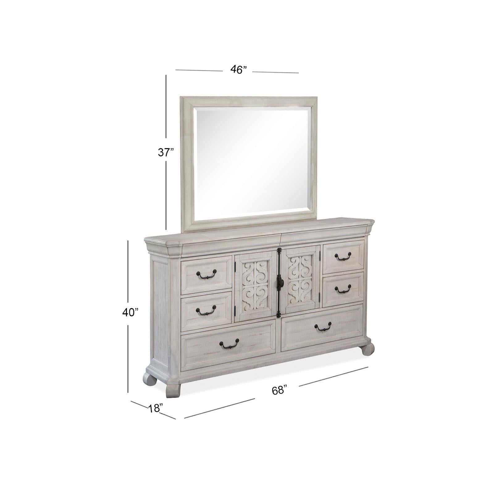Magnussen Home Bronwyn Alabaster Drawer Dresser