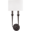 Hudson Valley Lighting Lourdes 2 Light 9.5 inch Wall Sconce Wall Light