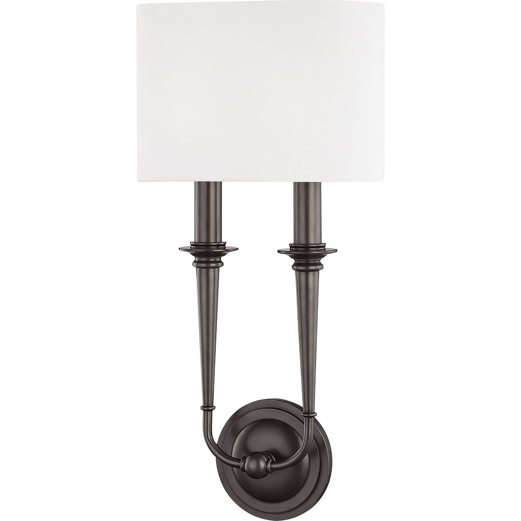 Hudson Valley Lighting Lourdes 2 Light 9.5 inch Wall Sconce Wall Light