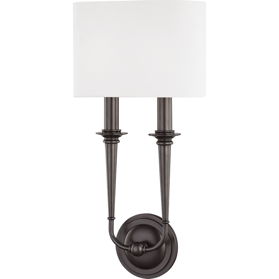 Hudson Valley Lighting Lourdes 2 Light 9.5 inch Wall Sconce Wall Light