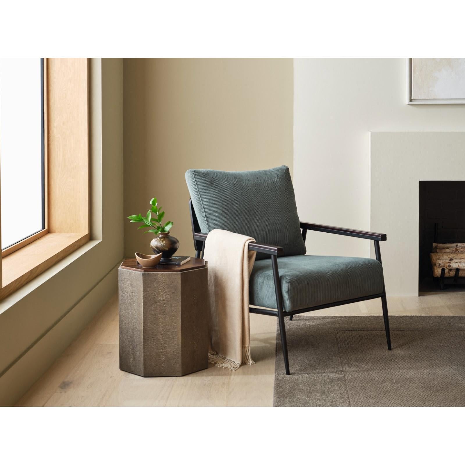 Woodbridge Furniture Savoye Shagreen Spot Table