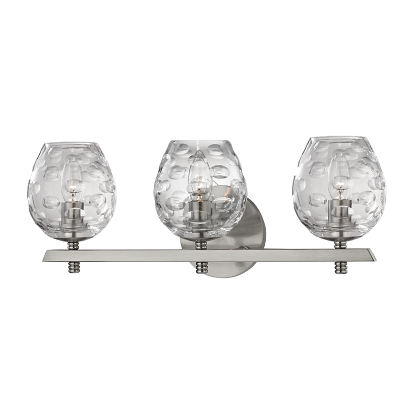Hudson Valley Lighting Burns 3 Light Bath and Vanity Wall Light Clearance