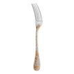 Christofle Jardin d'Eden Silver Plated Gold Accents Dinner Fork