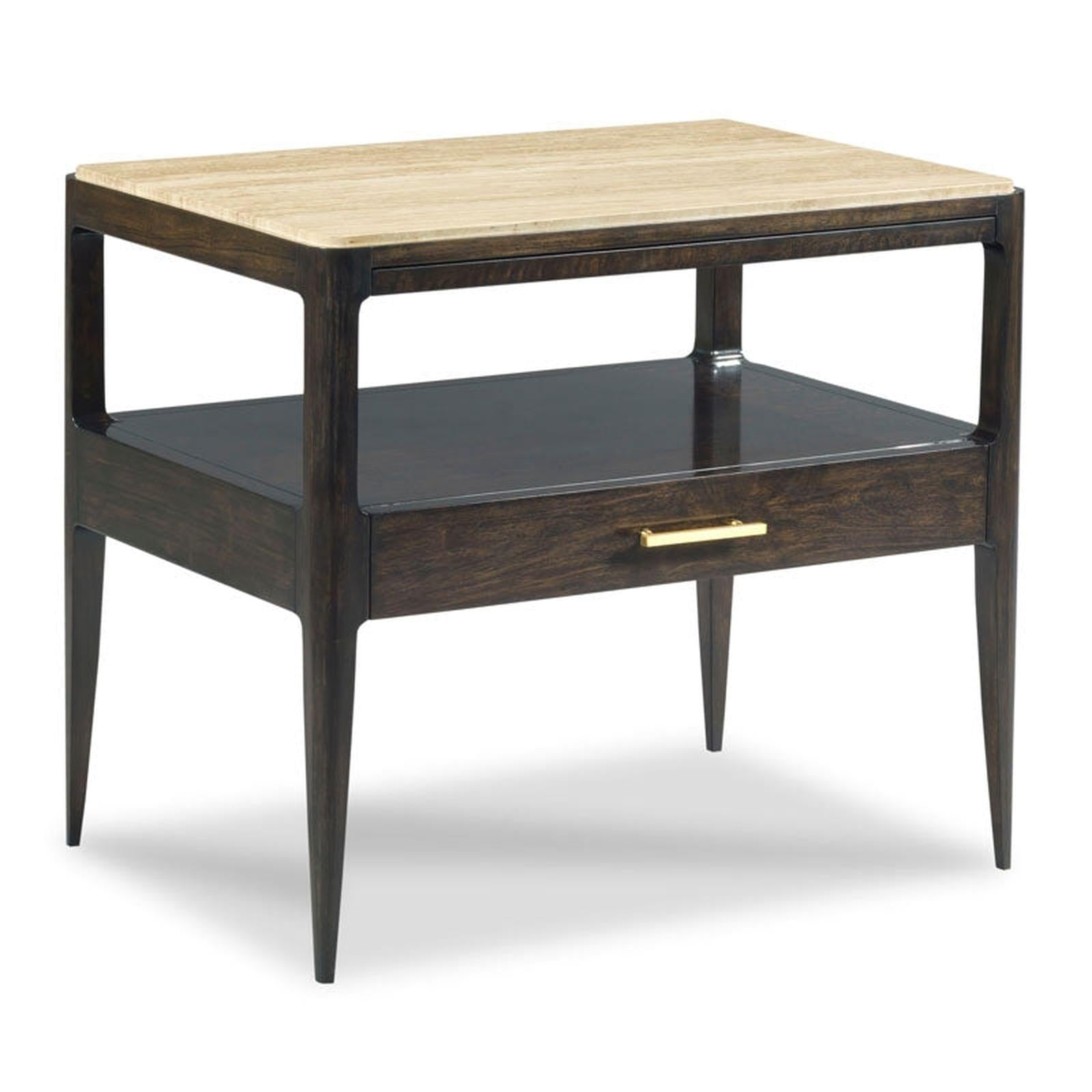 Woodbridge Furniture Mezzanote Bedside Table