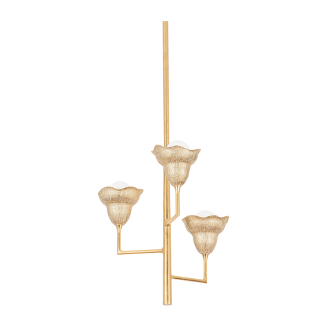 Hudson Valley Lighting Alora 3 Light 20.25 inch Chandelier Ceiling Light