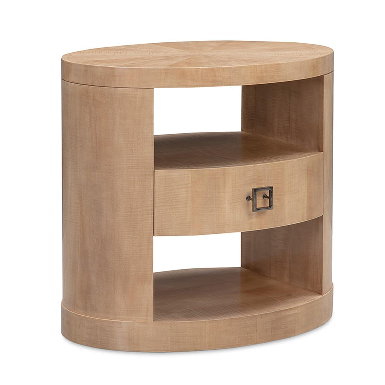 Woodbridge Furniture Norah Oval Bedside Table