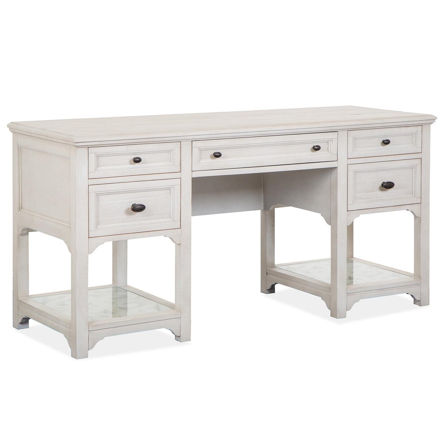 Magnussen Home Bronwyn Alabaster Desk