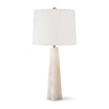 Regina Andrew Quatrefoil Alabaster Natural Stone Table Lamp