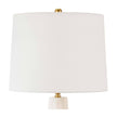 Regina Andrew Quatrefoil Alabaster Natural Stone Table Lamp